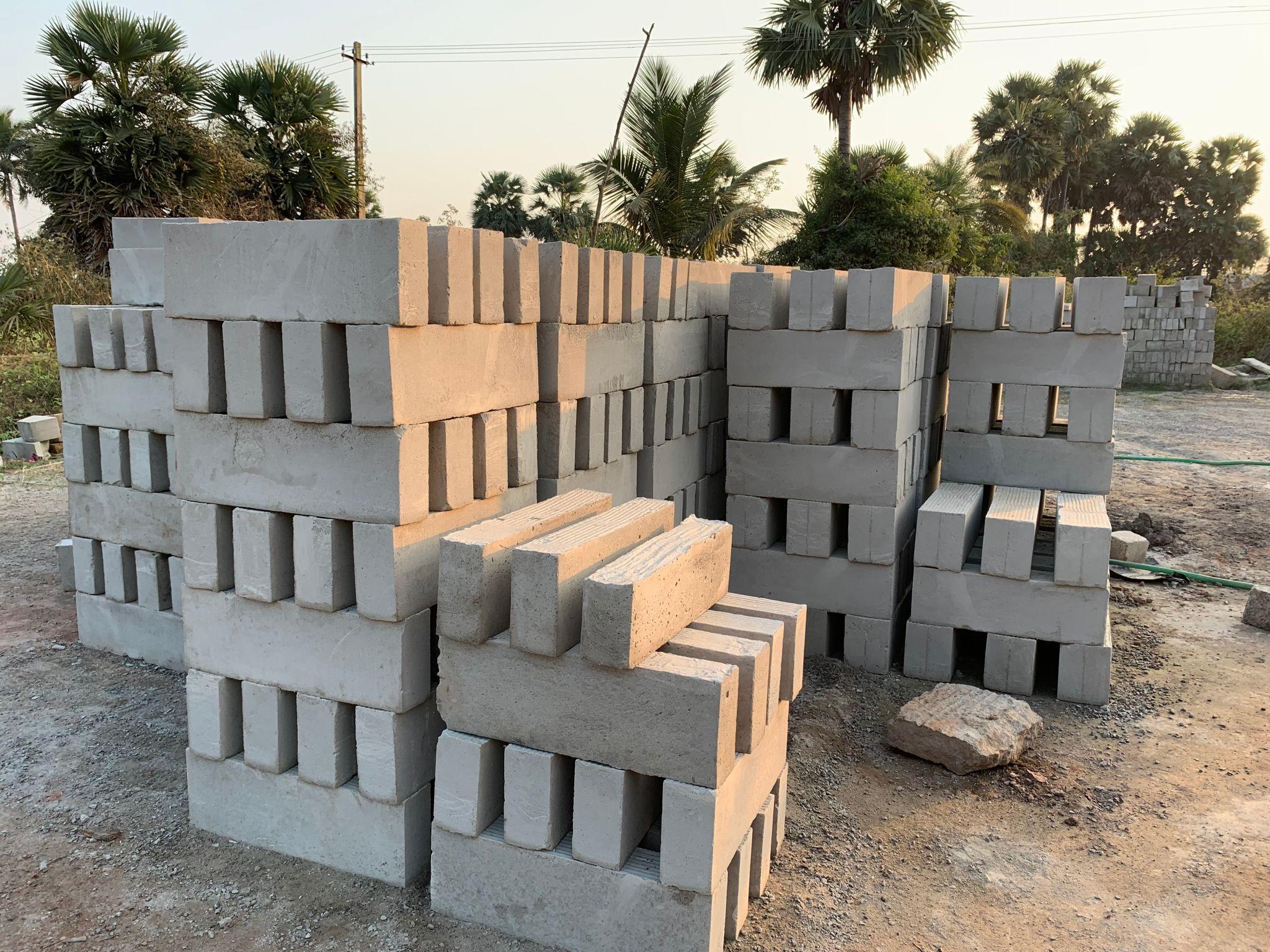 cement brick manufacturing
